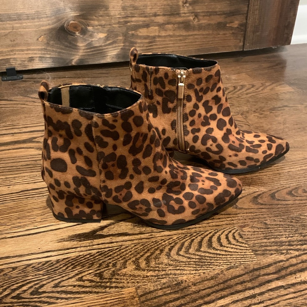 Leopard Print Bootie - image 3